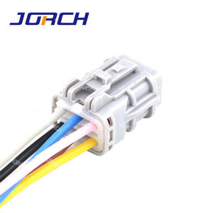 Ket Swp 6 Manier Zwarte Vrouwelijke Behuizing Waterdichte Auto Kabelboom Connector MG610335-5 DJ7061Y-2-21 - Product Image 4