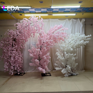 ซุ้มดอกซากุระประดิษฐ์สีชมพูขาว LEDA สำหรับตกแต่งฉากหลังงานแต่งงาน งานอีเว้นท์ ปาร์ตี้ โรงแรม และเวที - Product Image 3
