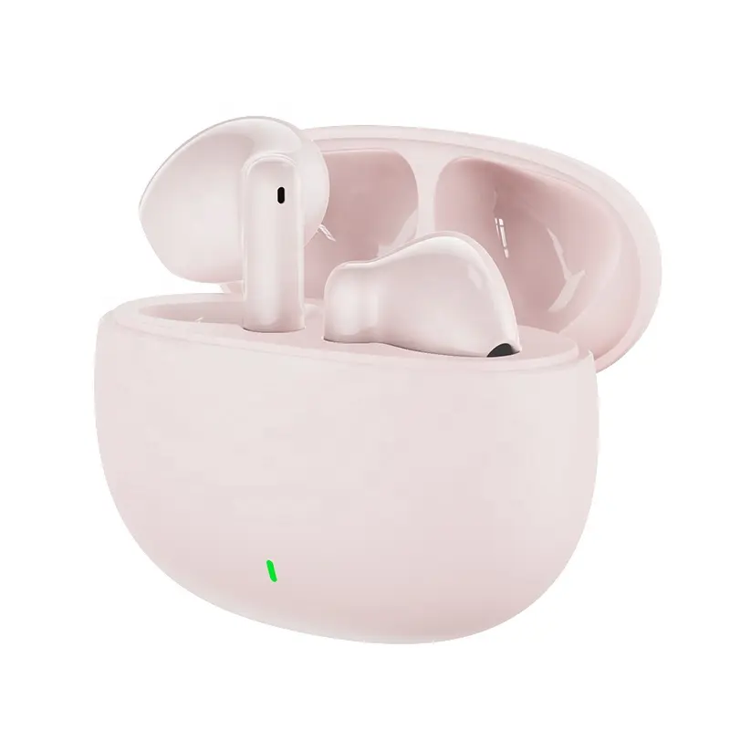 Desain baru earphone In-ear Earbud nirkabel earphone In-ear Macaron untuk ponsel