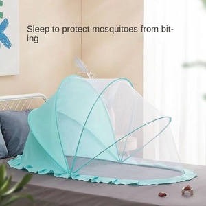 มุ้งครอบเตียงเด็กแบบพับได้ <span class=keywords><strong>ส</strong></span>ำหรับเตียงเด็กอ่อน - Product Image 6