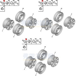 OEM 9817024580 540567 Tornillos para neumáticos Pernos de rueda adecuados para <span class=keywords><strong>Peugeot</strong></span> <span class=keywords><strong>206</strong></span> 207 307 301308 408 508 2008 Citroen Sega C4L C4 Sega DS3 - Product Image 4