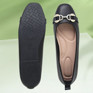 2024 Chickita zapatos planos de Ballet para mujer ligeros al por mayor básicos con tendencia de moda barra brillante estilo plano - Product Image 5