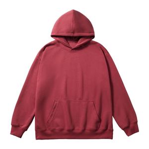 Sweat-shirt à capuche en coton pur 300G pour homme 2025 - Surdimensionné, vierge, imprimé sur mesure, streetwear d'automne, décontracté - Product Image 5