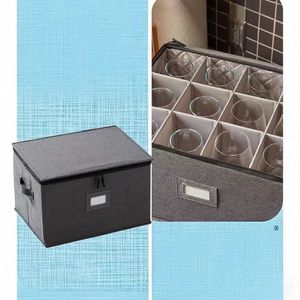 Ensemble d'organisateurs de tasses à vin de cuisine de haute qualité pour le stockage et le <span class=keywords><strong>transport</strong></span> - Product Image 3