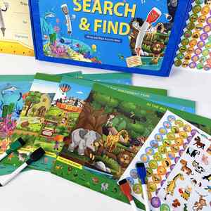 Regalos de Cumpleaños para Niñas y Niños, Libro de Actividades Montessori, Libro de Aprendizaje Preescolar de Buscar y Encontrar - Product Image 5
