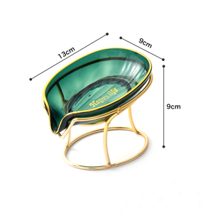 Wholesale Custom Hotel Bathroom Self Drain Soap Dishes Travel Soap Dish with Drain - Product Image 5