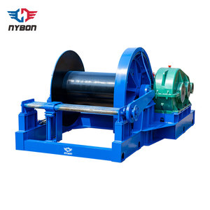 Treuil industriel électrique à câble de 60 tonnes à grande vitesse, personnalisé JK, avec <span class=keywords><strong>guide</strong></span> pour le tirage de câbles - Product Image 1