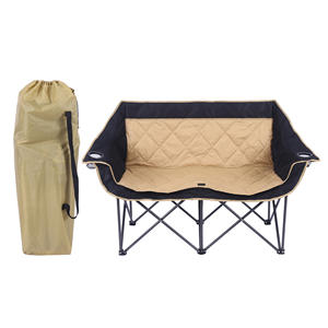 كرسي حديقة الحديقة الخارجي المخصص ، كرسي محمول قابل للطي محمول ، أفضل كرسي تخييم مزدوج - Product Image 1