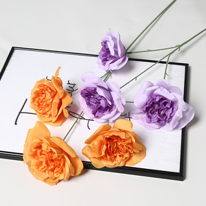 Arrangement floral DIY de roses Martin à trois têtes, simulation artistique auto-conçue, texture florale tridimensionnelle, très réaliste - Product Image 4