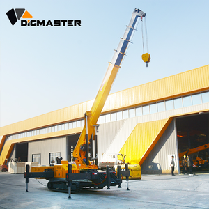 รถเครนตีนตะขาบดีเซล DigMaster 8 ตัน รับน้ำหนักได้ 8.7 ตัน รถเครนขนาดเล็กแบบใหม่ ยกสูงได้ 21 เมตร บำรุงรักษาง่าย - Product Image 1