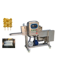 Machine à paner les filets de poulet/porc (schnitzel) Cascade avec pompe moteur et roulement en acier inoxydable 304, capacité 200 kg/h