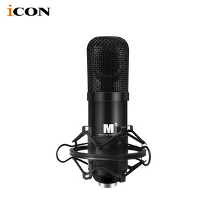ไอคอน เอ็ม 5 โปรเฟสชั่นแนลคอนเดนเซอร์ไมโครโฟน 48 V ขั้วต่อ XLR สำหรับการบันทึกการถ่ายทอดสดคาราโอเกะมิงค์ - Product Image 2