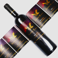 Autocollants personnalisés imperméables et amusants pour étiquettes de vin, bière, tequila, jus – Autocollants pour bouteilles avec blagues et prescriptions – Étiquettes de vin