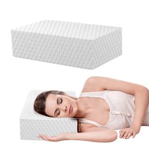2025 usine OEM Cube mousse à mémoire oreiller moderne Style solide pour la douleur au cou épaule Cool glaçon refroidissement pour dormeurs latéraux - Product Image 1