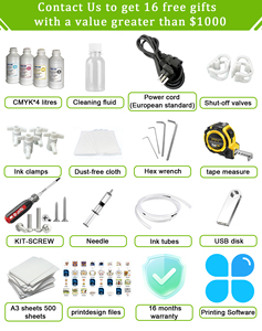 Chicai duy nhất vượt qua máy tính để bàn Máy in phun cho in kỹ thuật số trên bánh pizza hộp mua sắm túi Cà phê túi các tông thùng carton - Product Image 5