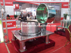 จีน <span class=keywords><strong>pgz</strong></span> 1250 แผ่นแบนกรองหมุนเหวี่ยงด้านล่างแยกน้ําเครื่องหมุนเหวี่ยงน้ําผึ้ง - Product Image 5