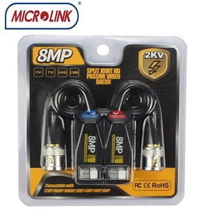 8MP ความละเอียดสูง<span class=keywords><strong>4K</strong></span> ahd/<span class=keywords><strong>hdcvi</strong></span>/hdtvi/cvbs 4-in-1 BNC RJ45สาย Balun CCTV Coaxial UTP CAT5e/CAT6สูงสุด350เมตร - Product Image 2