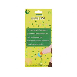 Dispensador de Bolsas para Excremento de Perro, Portátil, Resistente al Agua, Tipo Boca Plana, Plástico PP, Paquete Blister para Desechos de Mascotas, Animales Pequeños - Product Image 2