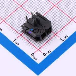 43650-2AWS Wire-to-<b>Board</b> <b>Pin</b> Header Bent Lead Through Hole,P=3mm Connector 1x2P 3mm Right Angle Insert 2P - Product Image 1