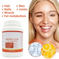 Glutamate Master 1KG Poudre de glutathion et de vitamine C pour éclaircir la peau, 100% naturelle, bon goût, protéine isolée en poudre