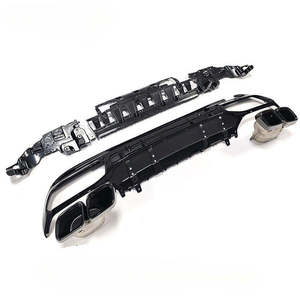 Difusor Trasero AMG C63S con Puntas de Escape para Mercedes Benz Clase <span class=keywords><strong>C</strong></span> W205 Lci 2019-2021 Sport - Product Image 2