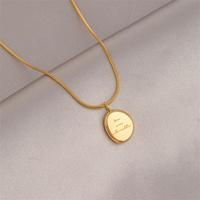 Tout nouveau 20 modèles Offre Spéciale femmes géométrique 18K plaqué or collier Top qualité en acier inoxydable mode pendentif collier