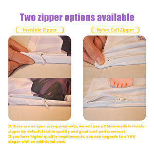 Fodera per Cuscino Dakimakura Anime Carina in Tessuto Pelle di Pesca 180x50cm, Produttore OEM, Federa Personalizzata - Product Image 4