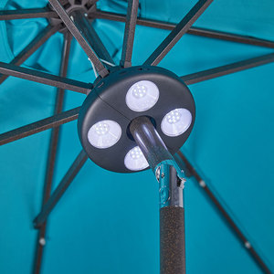 Günstige Moderne LED Wiederaufladbare Batterie-Sonnenschirm-Campingbeleuchtung Garten-Terrassen-Schirm Tragbare Lampen für Hotel- und Parknutzung - Product Image 1