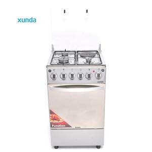 Cuisinière <span class=keywords><strong>électrique</strong></span> autonome Xunda 50*50cm avec <span class=keywords><strong>1</strong></span> <span class=keywords><strong>plaque</strong></span> chauffante et <span class=keywords><strong>3</strong></span> brûleurs à <span class=keywords><strong>gaz</strong></span>, four <span class=keywords><strong>électrique</strong></span> pour la <span class=keywords><strong>cuisson</strong></span> - Product Image 2