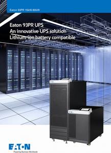 이튼 93PR <span class=keywords><strong>UPS</strong></span> 20kVA 20kVA 380Vac 3 상 이중 변환 온라인 타워 <span class=keywords><strong>UPS</strong></span> 리튬 이온 배터리 호환 - Product Image 6
