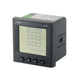 Acrel AMC96L-E4/KC 3P4W Panel listrik multifungsi, pengukur energi untuk pengukuran energi dengan RS485 Modbus