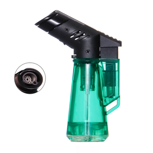 Briquet torche miniature en plastique transparent de type Coni, vente en gros - Product Image 5