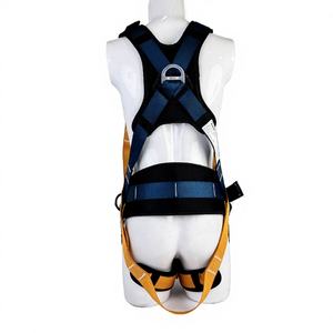 ชุดสายรัดนิรภัยสำหรับงานที่สูง พร้อมเชือกนิรภัยแบบเชื่อมต่อเร็ว รับน้ำหนักได้ 150 กก. และเข็มขัดนิรภัย ป้องกันการตกสำหรับพื้นที่ทำงานที่สูง - Product Image 5