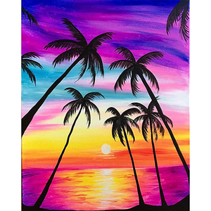 Diamond dot painting of a diamond painting drills zubehor sunset landscape diamond painting fornitore - Product Image 3