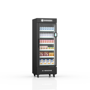 Máquina Expendedora Inteligente de 570L con Puerta Abierta, IA y Sistema de Pago con Tarjeta para Alimentos, Bebidas y Bocadillos - Product Image 4