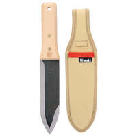 Ensemble de couteau Hori Hori et repose-genoux en acier carbone de luxe Niwaki pour travaux de jardinage