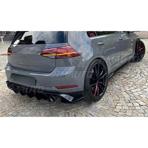 สำหรับ Volkswagen MK7.5GTI กอล์ฟ TCR กันชนหลังลิปสปลิตเตอร์ชุดตัวกระจายกันชนฝาครอบป้องกันอุปกรณ์เสริมรถยนต์ - Product Image 5