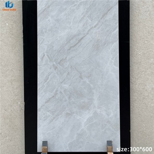 30x60 Porzellan Glasierte Luxus Wandfliesen Marmor-Look Glänzende Fliesen für Badezimmer und <span class=keywords><strong>Villa</strong></span>-Innenräume - Product Image 2