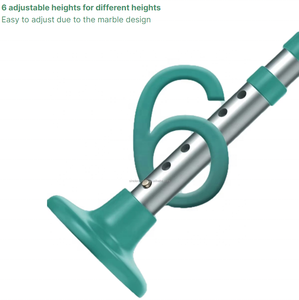 Silla de Ducha Plegable para Personas Mayores, con 6 Velocidades, Altura Ajustable, Antideslizante, con Capacidad para 125 kg, para Baño y Duchas - Product Image 6