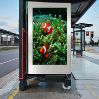 Écran de lecteur de signalisation numérique mural avec affichage publicitaire LCD pour portrait extérieur de 86 pouces