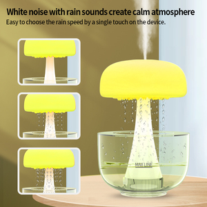 Vente directe d'usine originale nouvelles tendances diffuseur de <span class=keywords><strong>nuage</strong></span> de <span class=keywords><strong>pluie</strong></span> mignon Mini humidificateur d'air humidificateur en forme de parapluie - Product Image 3