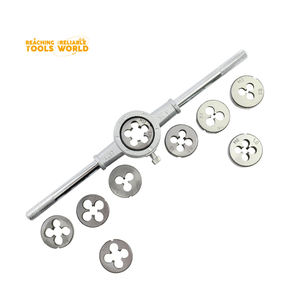 DINGQI Usine En Gros 20pcs Métrique <span class=keywords><strong>Taraud</strong></span> Et Die Set Robinet Et Die Set Professionnel Avec Mallette De Rangement - Product Image 3