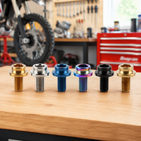 Pièces mécaniques en acier inoxydable de haute qualité, fraisage de couleur, plaqué zinc, métal, pièces de service pour écrou de moto