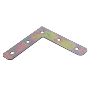 Support d'angle en métal de type L avec traitement de surface plaqué pour la connexion des cadres - Product Image 3