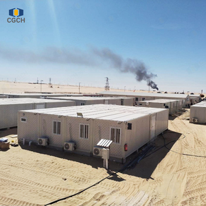 CGCH Casa Container Pieghevole in Acciaio Americana per Cantieri <span class=keywords><strong>Edili</strong></span>, Installazione Rapida in 15 Minuti, Prefabbricata e Pieghevole a Z - Product Image 6