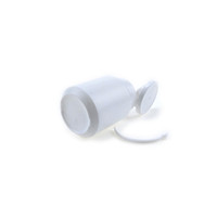 Pot de bouteille de capsule de pilule de luxe en plastique personnalisé 60ml 80ml 100ml 120ml 150ml bouchon à anneau de traction pp avec bouteille en plastique vide PE-HD
