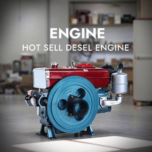 Moteur diesel monocylindre 4 temps Aokai ZS1115M 22 CV à refroidissement par eau, économe en carburant, haute productivité, démarrage au pied, pour usage agricole - Product Image 1