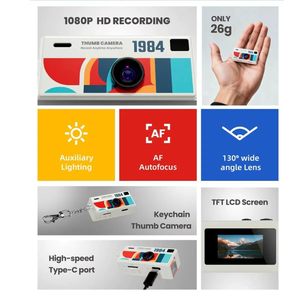 New Retro 1080P Video Recording Filter Student Party Campus Outdoor Sports Portable Photography <b>Mini</b> Small Thumb <b>Camera</b> - Product Image 4