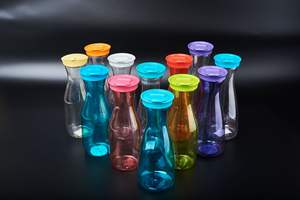 Carafe en plastique pour eau/jus de fruits 500 ml/750 ml/1000 ml/1500 ml, articles de commodité pour hôtel - Product Image 4