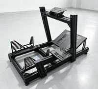 Offre Spéciale : Cockpit de Simulation de Course Inclinable en Aluminium 4080 (sans siège) pour Passionnés de Jeux de Simulation de Course PS5